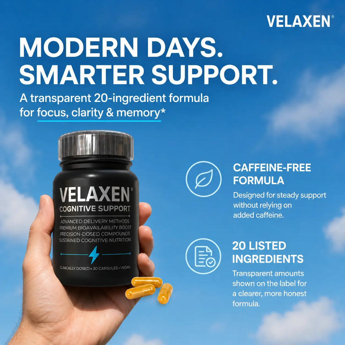 Velaxen Cognitive Boost